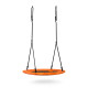 Гойдалка-гніздо Neo-Sport Swingo 100 см, чорно-помаранчева