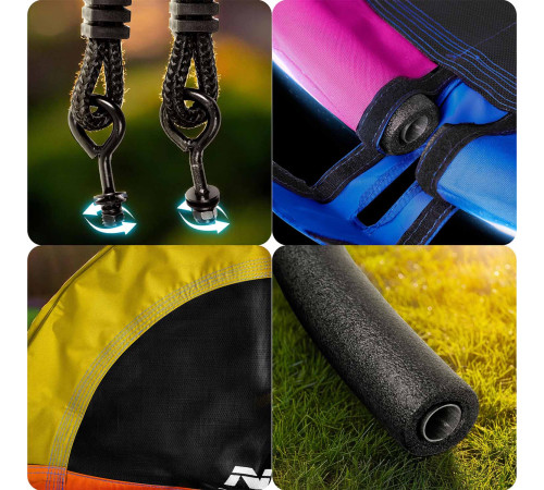 Huśtawka bocianie gniazdo Neo-Sport Swingo 100 cm