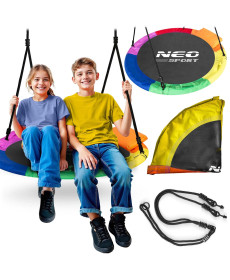 Гойдалка-гніздо Neo-Sport Swingo 100 см, різнокольорова