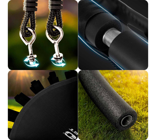 Huśtawka bocianie gniazdo Neo-Sport Swingo 120 cm