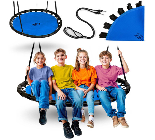 Huśtawka bocianie gniazdo Neo-Sport Swingo 120 cm