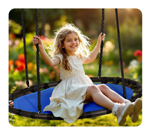 Huśtawka bocianie gniazdo Neo-Sport Swingo 120 cm