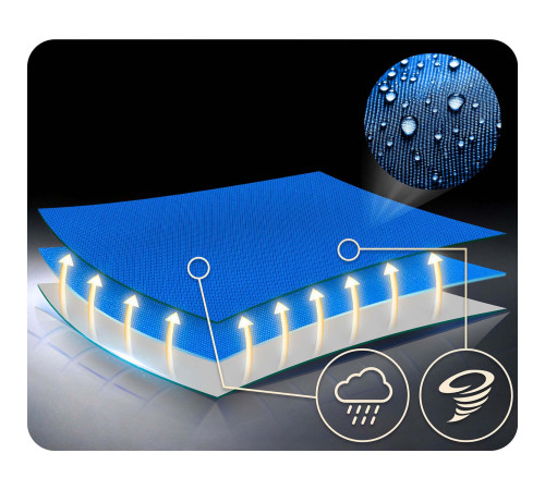 Huśtawka bocianie gniazdo Neo-Sport Swingo 120 cm