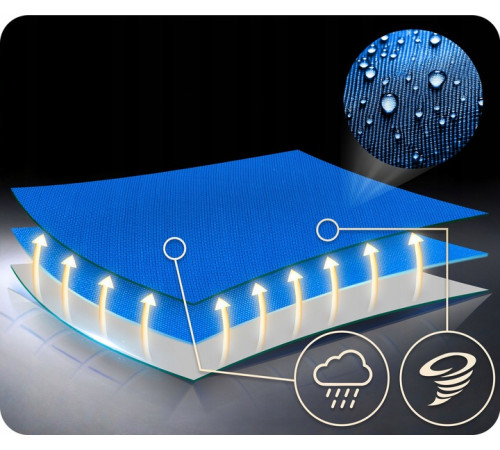 Гойдалка Neo-Sport Гніздо лелеки Swingo 120 см, синя