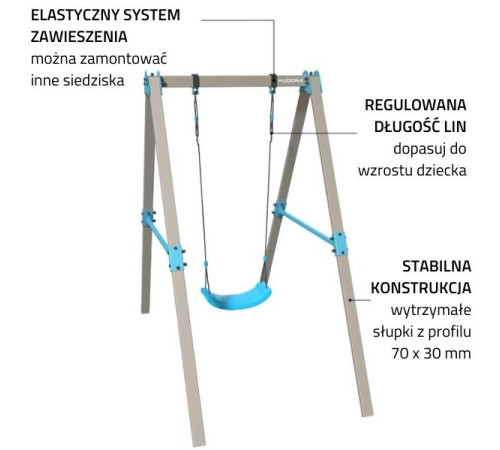 Гойдалка Hudora Vario Basic (64024)