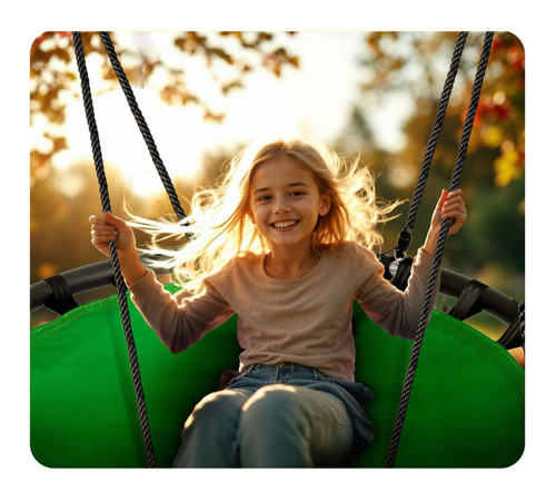 Huśtawka bocianie gniazdo Neo-Sport Swingo 120 cm