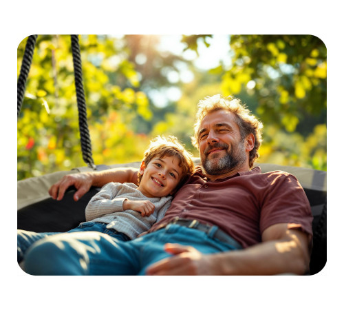 Huśtawka bocianie gniazdo Neo-Sport Swingo 100 cm