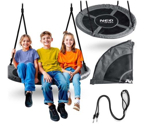 Huśtawka bocianie gniazdo Neo-Sport Swingo 110 cm