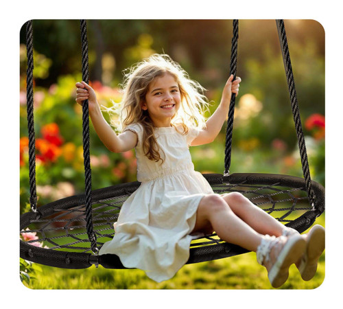 Huśtawka bocianie gniazdo Neo-Sport NS-104 100 cm