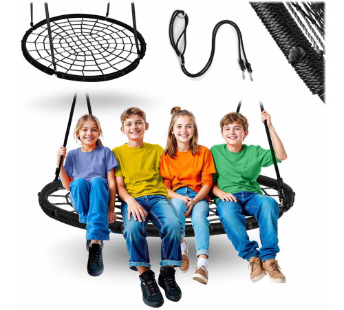 Huśtawka bocianie gniazdo Neo-Sport NS-104 120 cm