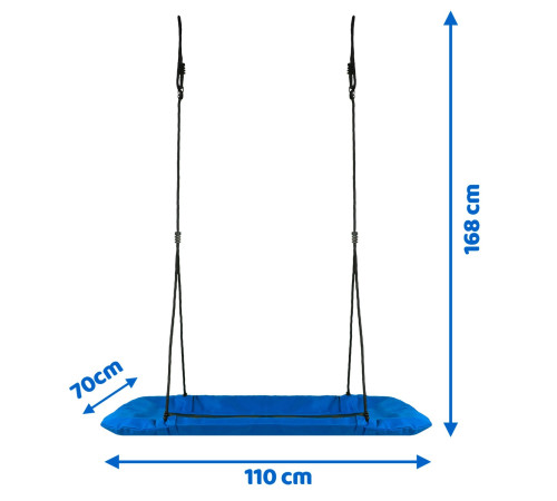 Гойдалка Гніздо лелеки Swingo2 110 x 70 см