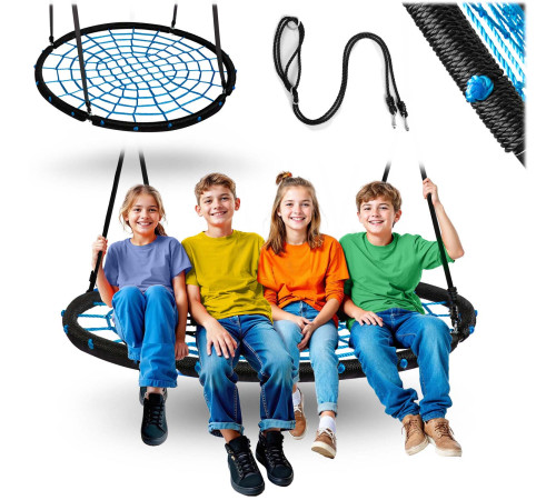 Huśtawka bocianie gniazdo Neo-Sport NS-104 120 cm