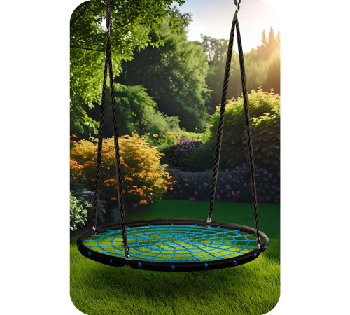 Huśtawka bocianie gniazdo Neo-Sport NS-104 120 cm