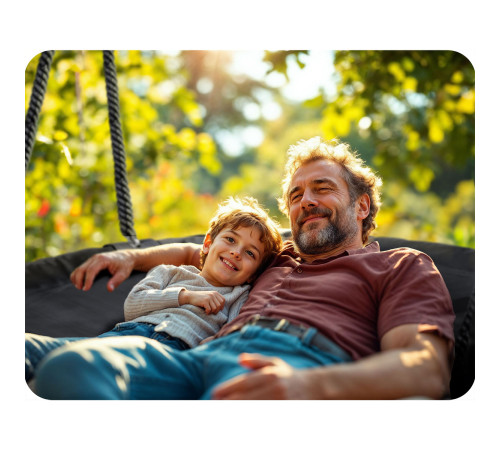 Huśtawka bocianie gniazdo Neo-Sport NS-103 100 cm