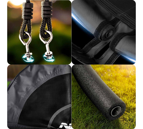 Huśtawka bocianie gniazdo Neo-Sport NS-103 110 cm