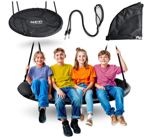 Huśtawka bocianie gniazdo Neo-Sport NS-103 120 cm