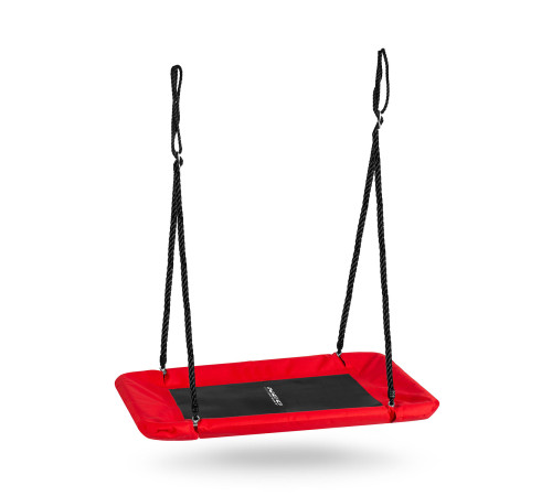 Huśtawka bocianie gniazdo prostokątna Neo-Sport Swingo 110 x 70 cm