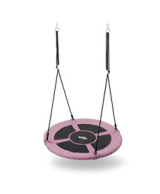 Гойдалка NB5031p NESTSCHAUKEL NILS CAMP, 100 см - рожево-чорна