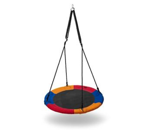 Гойдалка NB5003 NESTSCHAUKEL NILS CAMP синьо-червоно-помаранчевий 90 см