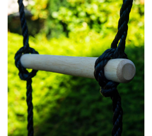 Гойдалка KETTLER SWING COMBI з драбинкою, сіро-помаранчевра
