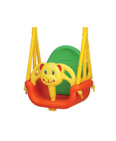 Гойдалка-сидіння «Ведмедик» 3-в-1  Edu-Toys, 130 х 162 см - різнокольорова