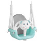 Гойдалка 3-в-1 Ведмежа Ricokids, 130 х 162 см - бірюзова