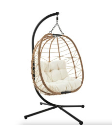 Крісло-гойдалка кокон Di Volio Corta, бежеве