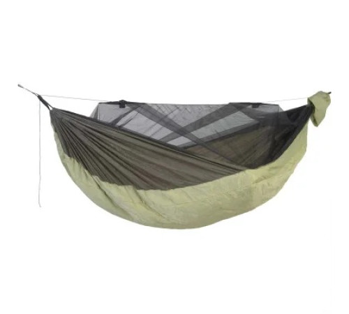 Гамак одномісний Amazonas Moskito-Traveller Quilted 275 х 140 см - зелений