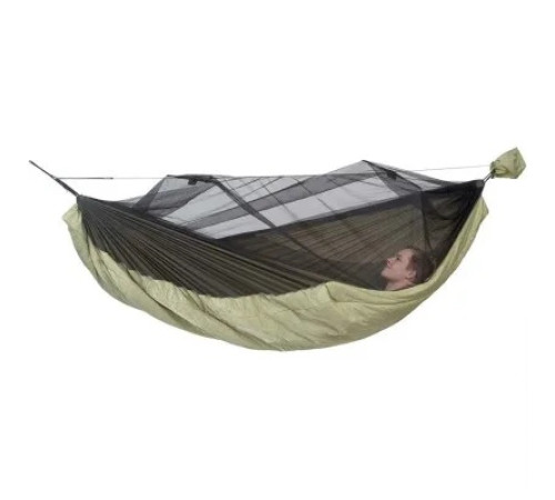 Гамак одномісний Amazonas Moskito-Traveller Quilted 275 х 140 см - зелений