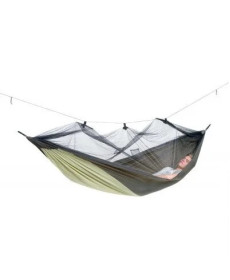Гамак одномісний Amazonas Moskito-Traveller THERMO XXL 305 х 160 см - зелений