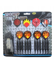 Дротики для дартсу MASTER Arrows 16 г (12 дротиків, 100 наконечників)