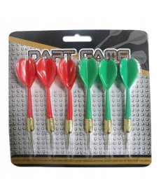 Дротики для дартсу MASTER Plated Brass - 6 шт