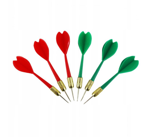 Дротики для дартсу MASTER Plated Brass - 6 шт Дротики для дартсу MASTER Plated Brass - 6 шт