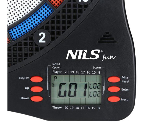 Дартс електронний NILS FUN TDE01 - 33,5 см Дартс електронний NILS FUN TDE01 - 33,5 см