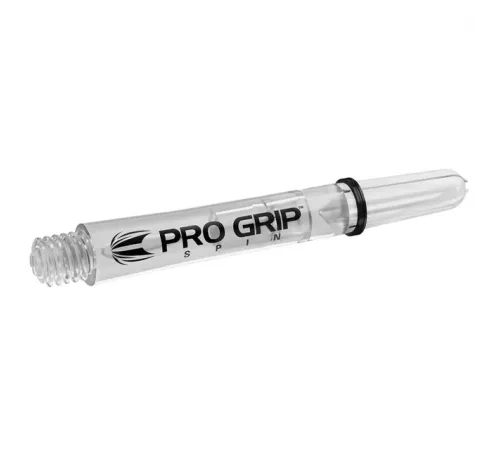 Насадки для дротиків Target Pro Grip Spin Clear Intermediate, 3 шт