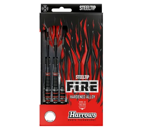 Дротики для дартсу Harrows Fire High Grade Alloy Steel – 3-Pack