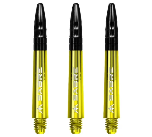 Наконечники для дротиків Shafts Mission Sabre Yellow Tweenie - 3 шт.