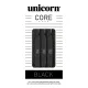 Дротики для дартсу Unicorn Core Plus Black Brass Soft S2 – 3-Pack