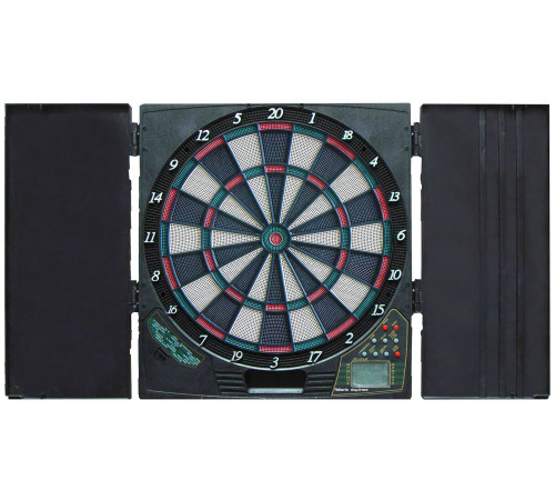 Дартс електронний Equinox Polaris with Cabinet DA-22 - 41 см Дартс електронний Equinox Polaris with Cabinet DA-22 - 41 см