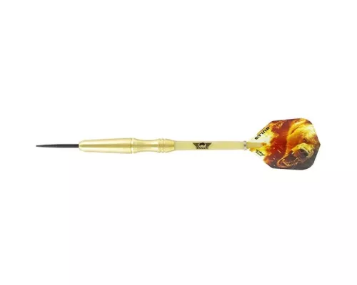 Дротики Bull's Bear Brass Steel dart 3шт - гладка латунь