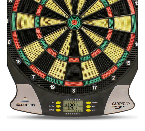 Дартс електронний CARROMCO Score 301 - 39 см Дартс електронний CARROMCO Score 301 - 39 см