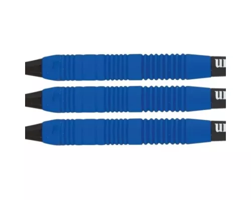 Дротики Unicorn Core Plus Rubberised Brass Blue, 3 шт