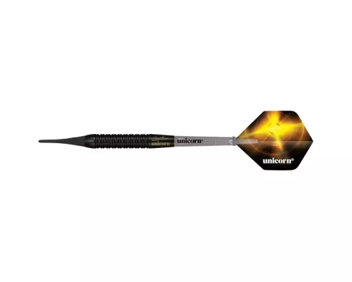 М'які дротики Unicorn WC Black Brass Gary Anderson, 3 шт