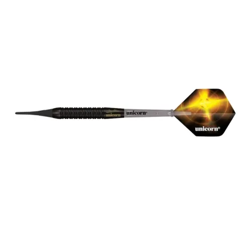 М'які дротики Unicorn WC Black Brass Gary Anderson, 3 шт