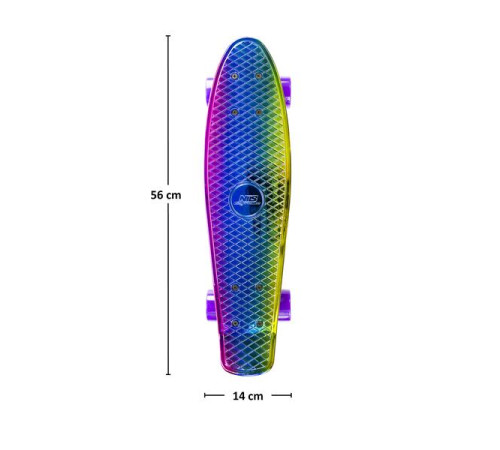 Пенніборд NILS EXTREME PNB01  ELECTROSTYLE синій