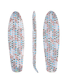 Колода для Penny Board WORKER Paterny 22.5*6” - 1