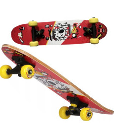 Скейтборд дитячий SportVida Abstract Red (SV-RD0003) - червоний 