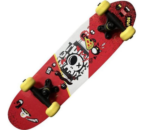 Скейтборд дитячий SportVida Abstract Red (SV-RD0003) - червоний Скейтборд дитячий SportVida Abstract Red (SV-RD0003) - червоний