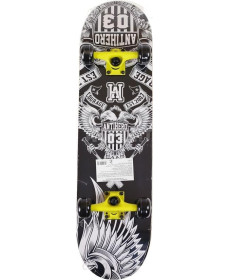 Скейтборд CR3108SA ANTIHERO NILS EXTREME - чорно-біла 