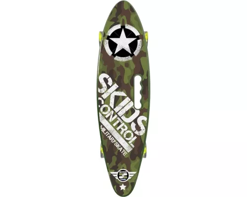 Дитячий скейтборд Skids Control Military Skate 24"